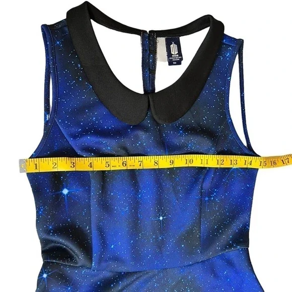 Doctor Who Blue Dress Size: Small       #029-0854 - Picture 10 of 11